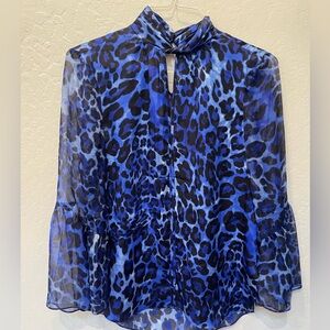 Eli Tahari Collection Silk Blouse 6/medium just beautiful!!!